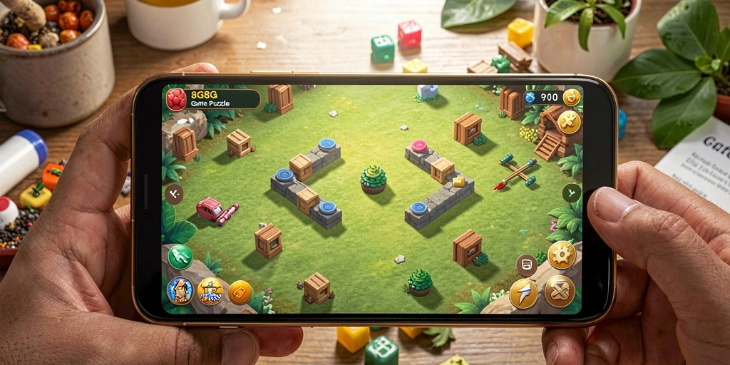 Gameplay menarik dari 8G8G pada genre Puzzle.
