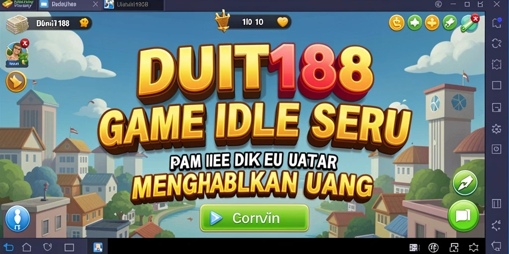 Tampilan gameplay seru dan mengasyikkan dalam DUIT188.