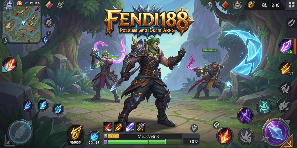 Tampilan seru gameplay FENDI188 dalam aksi ARPG.