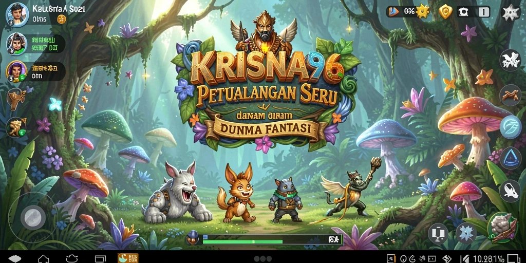 Screenshot dari gameplay seru KRISNA96 yang penuh petualangan.