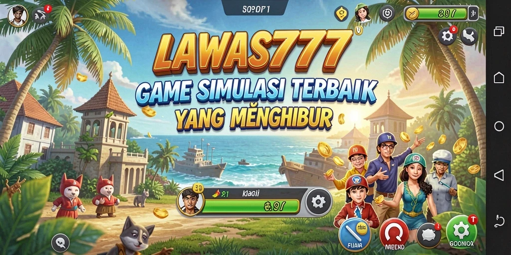 Tampilan gameplay menarik dari LAWAS777 yang penuh simulasi.