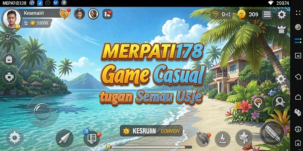 Tangkapan layar gameplay seru MERPATI178 dengan grafis cerah dan tantangan menarik.