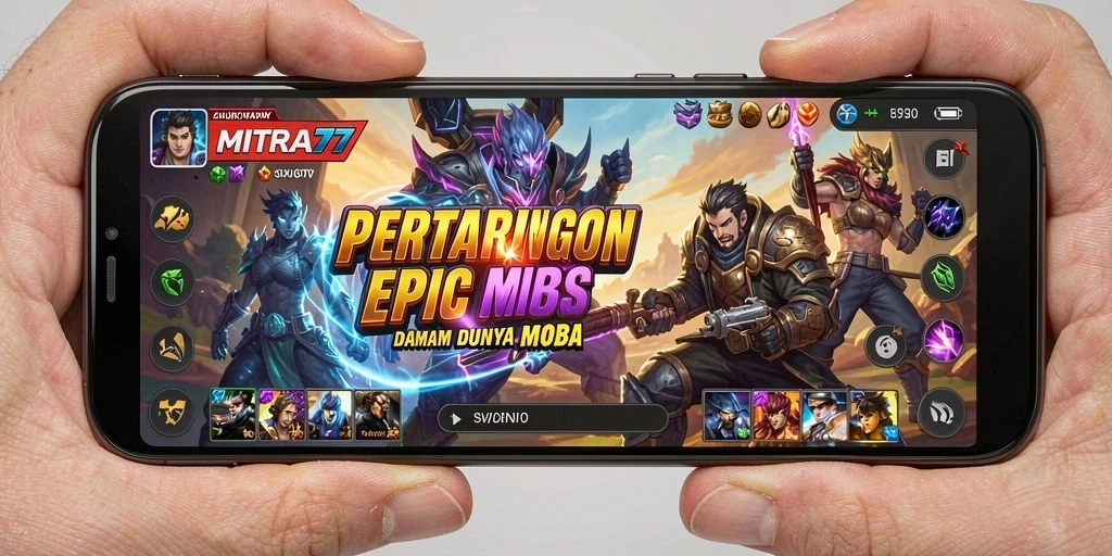 Tampilan gameplay menarik dari MITRA77 dengan aksi bertarung seru.