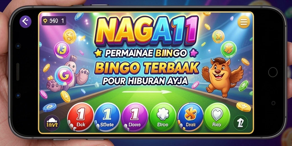 Tampilan gameplay NAGA11 yang seru dan mengasyikan di aplikasi Bingo.