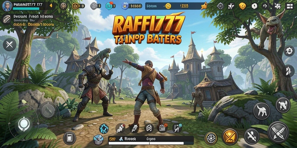 Tampilan gameplay menakjubkan dalam dunia Open World RAFFI777.