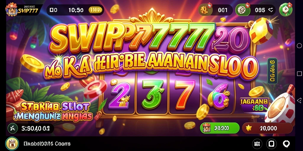 Tampilan gameplay Slot SVIP777 yang menarik dan menghibur.