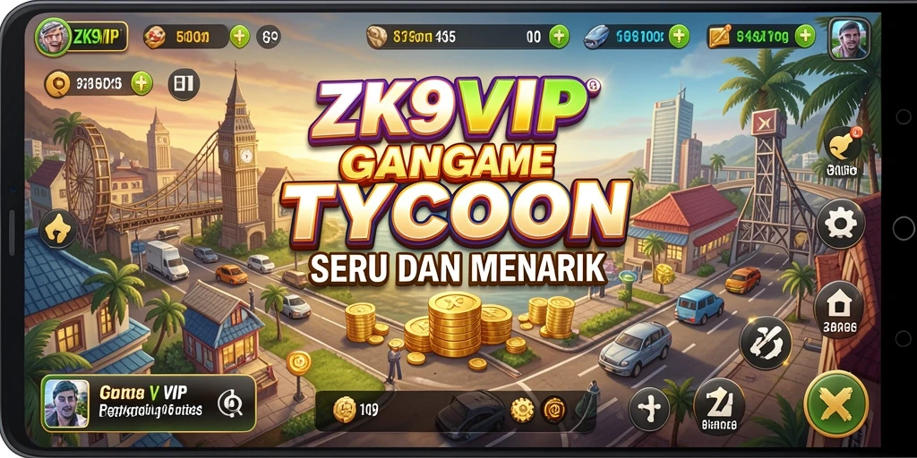 Gameplay ZK9VIP yang menarik dan kompetitif dalam dunia Tycoon.